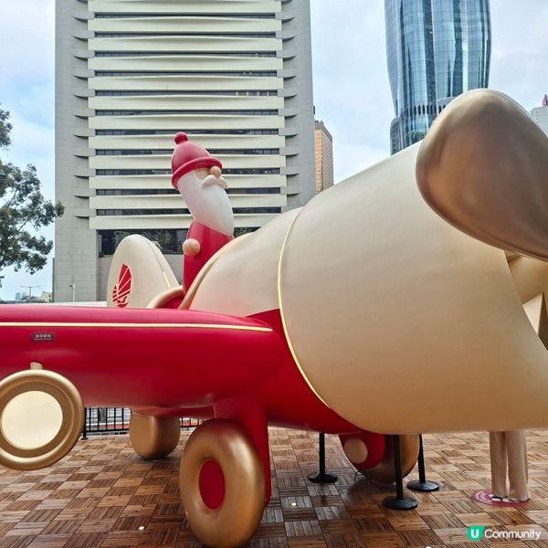 ✨2025除夕好去處分享💕中環皇后像廣場花園冬日小鎮💯