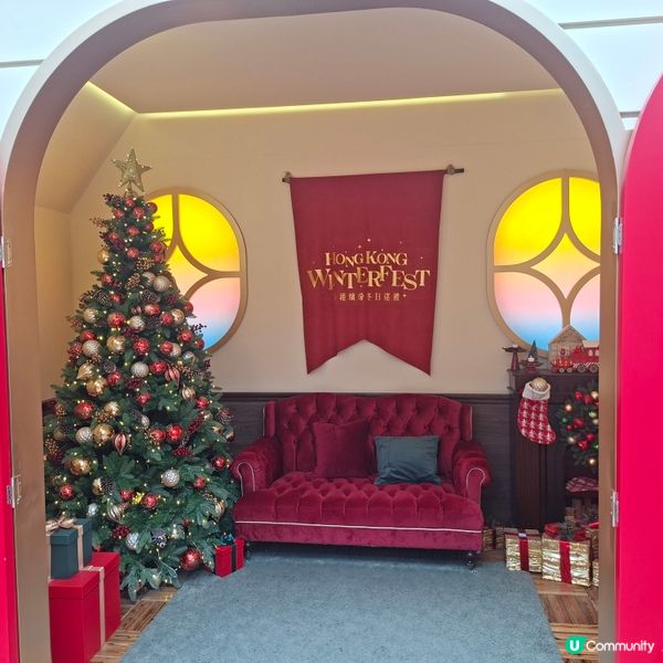 ✨2025除夕好去處分享💕中環皇后像廣場花園冬日小鎮💯