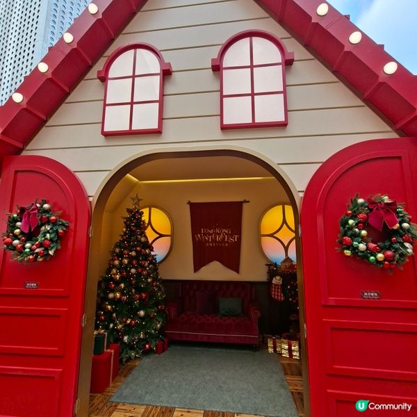 ✨2025除夕好去處分享💕中環皇后像廣場花園冬日小鎮💯