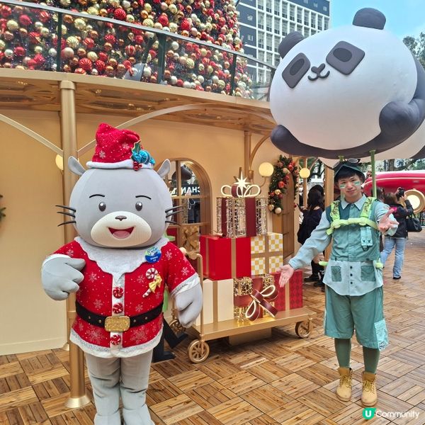 ✨2025除夕好去處分享💕中環皇后像廣場花園冬日小鎮💯