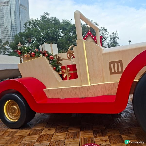 ✨2025除夕好去處分享💕中環皇后像廣場花園冬日小鎮💯