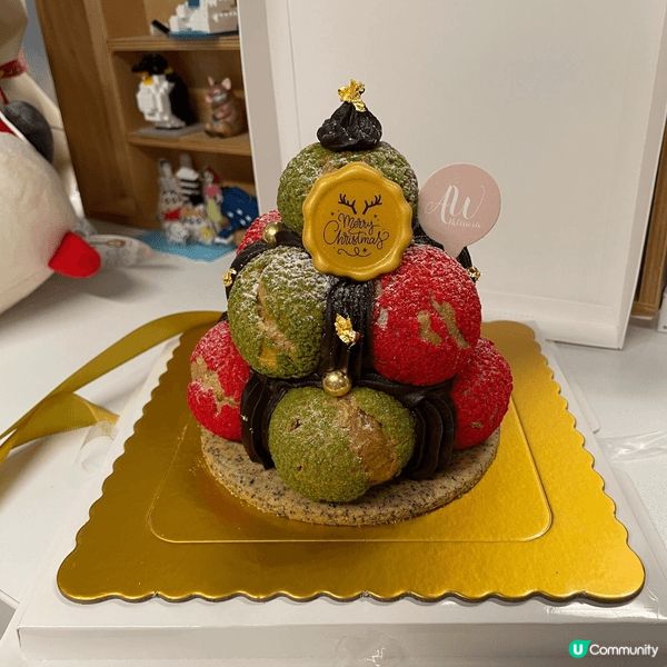 充滿聖誕節氣氛，非常適合打卡，既高貴又美味，very goo...