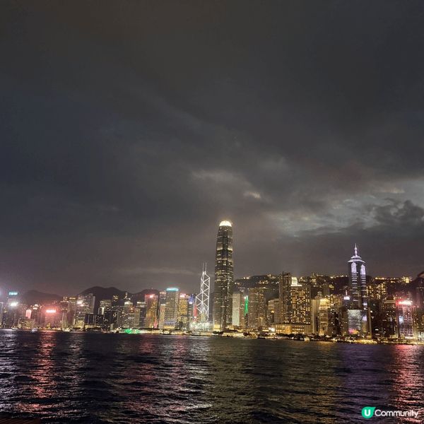 西九文化區藝術公園夜色迷人，是觀賞維港夜景的絕佳地點🤩越北餐...