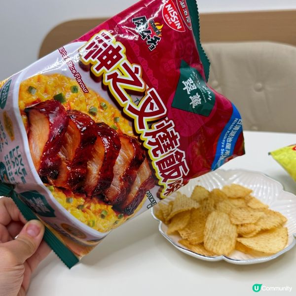 翠華 x 湖池屋！叉燒飯薯片🤤！正呀！