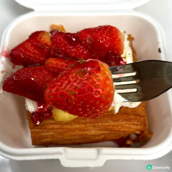 士多啤梨酥🍓脆到飛起！萬象城必食！😋