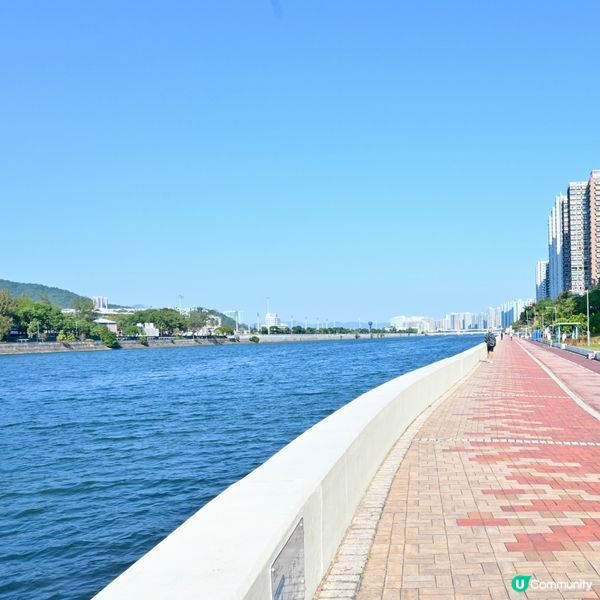 沙田城門河畔景觀