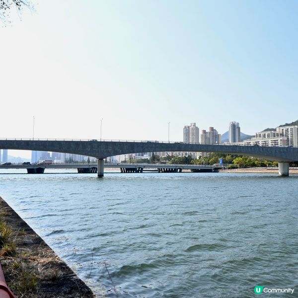 沙田城門河畔景觀