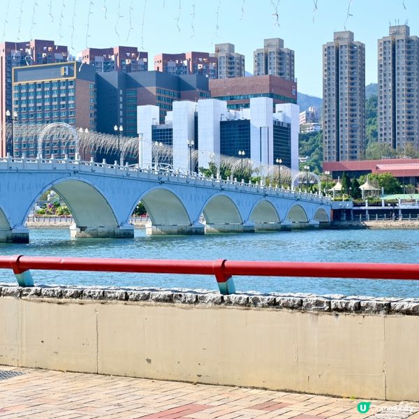 沙田城門河畔景觀