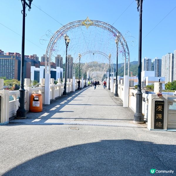 沙田城門河畔景觀