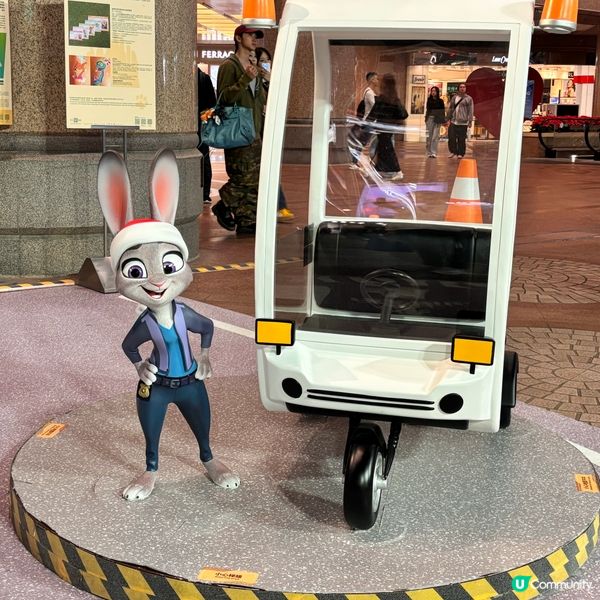 香港/銅鑼灣時代廣場Zootopia聖誕夢幻打卡點🎅