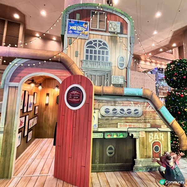 香港/銅鑼灣時代廣場Zootopia聖誕夢幻打卡點🎅