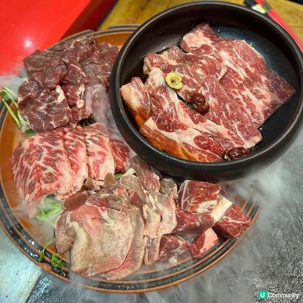 古色古香宮廷風火鍋🍲足料玲瓏浮凸花膠雞湯鍋