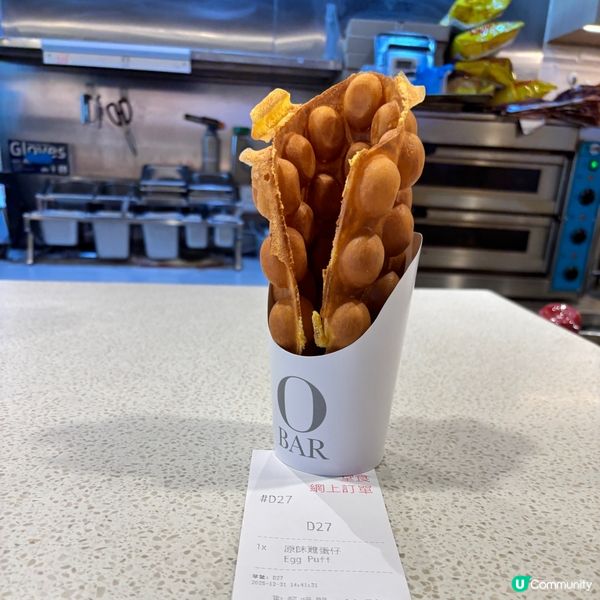 地道美食雞蛋仔,最傳統就是最美味｡沒有多餘的攪作｡