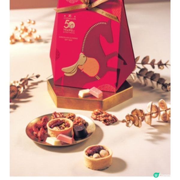 龍島新春駿馬賀歲 賀年朱古力及曲奇禮盒迎馬年