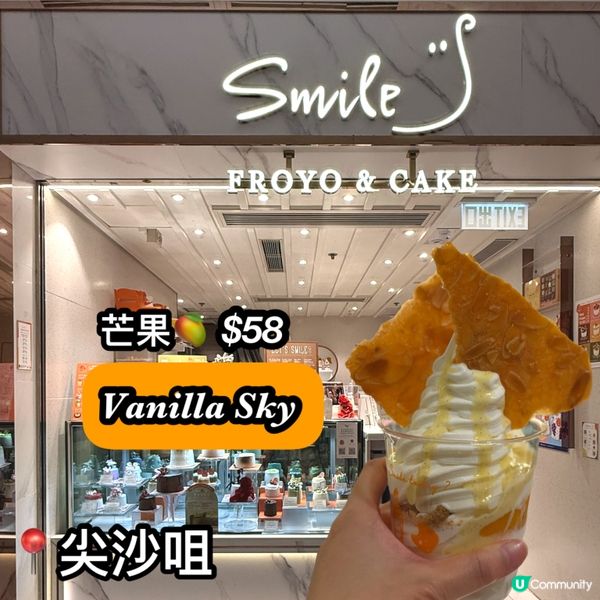 Smile Yogurt吸睛造型！好味🤤杏仁脆餅🍦🥭✨