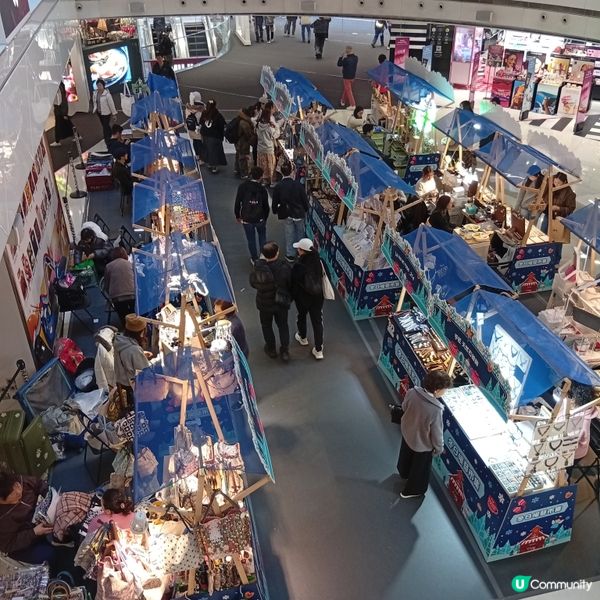 暖笠笠逛「冬日暖藝市集」！皇室堡手作暖心❤️