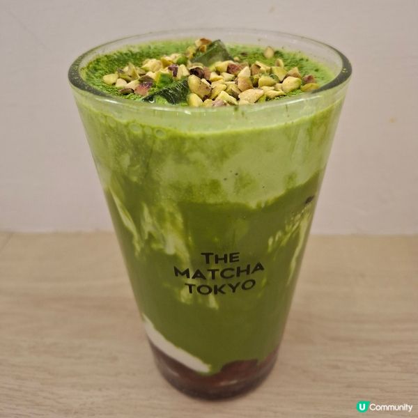 The Matcha Tokyo開心果十勝紅豆麻糬抹茶鮮奶