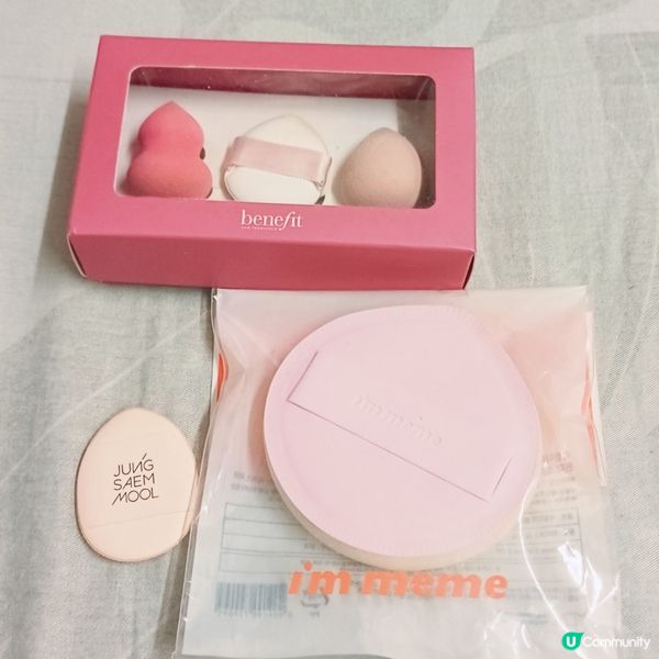 迷你粉撲好用到爆！😍