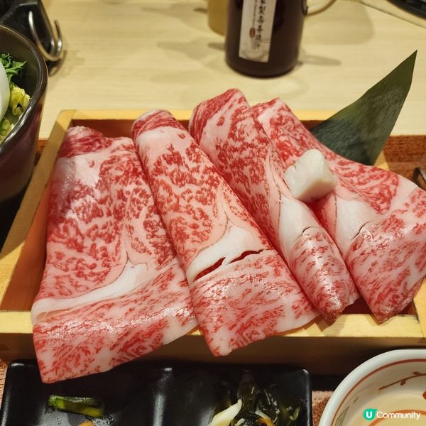 關西壽喜燒暖笠笠•日本黑毛和牛超yum！😋🥢