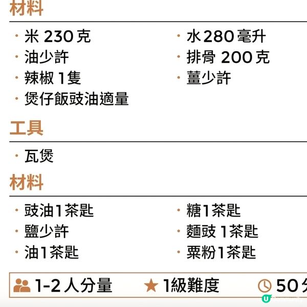 豉椒排骨煲仔煲