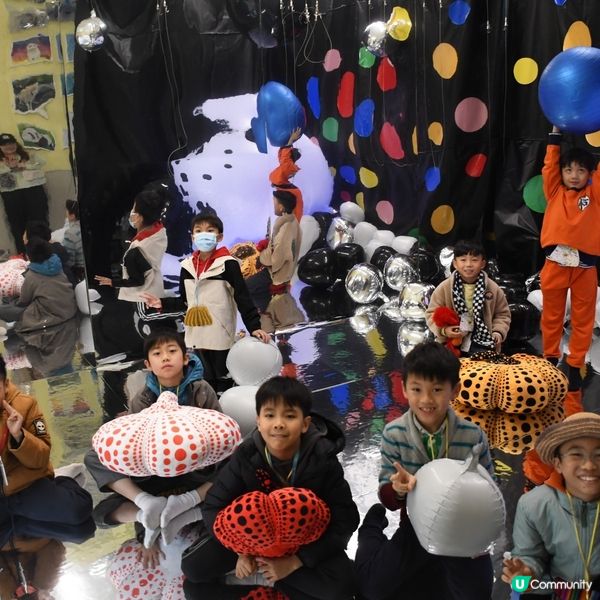 嶺南同小藝術開放日 畢加索、草間彌生真跡啟發學童創意無限