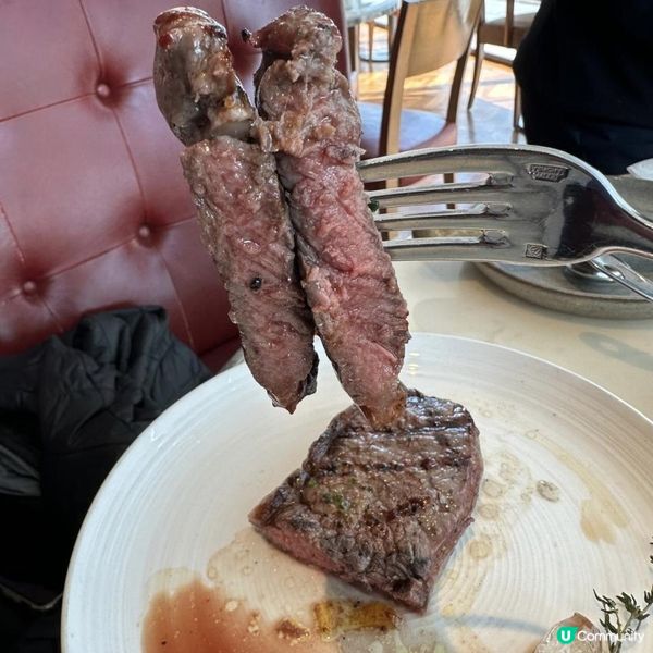 😍尖沙咀高質海景扒房🌊必食🩷香煎鱸魚配薯蓉及龍蝦湯