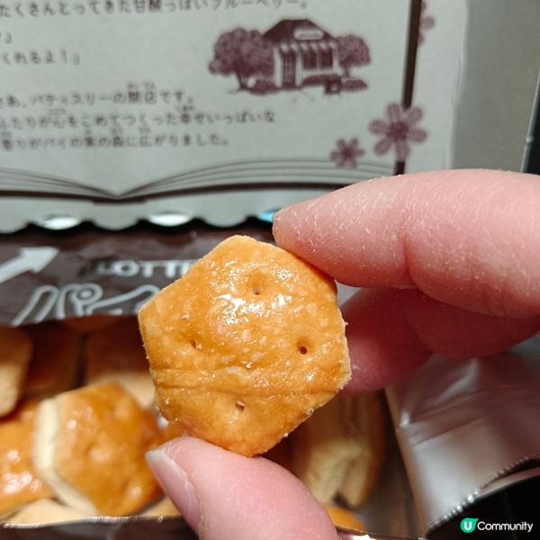 樂天松鼠藍莓忌芝士餅味泡芙