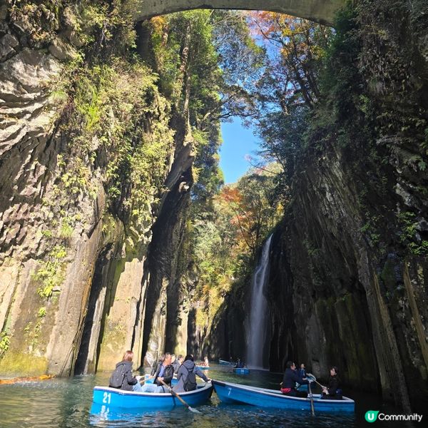 高千穗峽必玩🛶！紅葉🍁櫻花🌸季必搶船票攻略