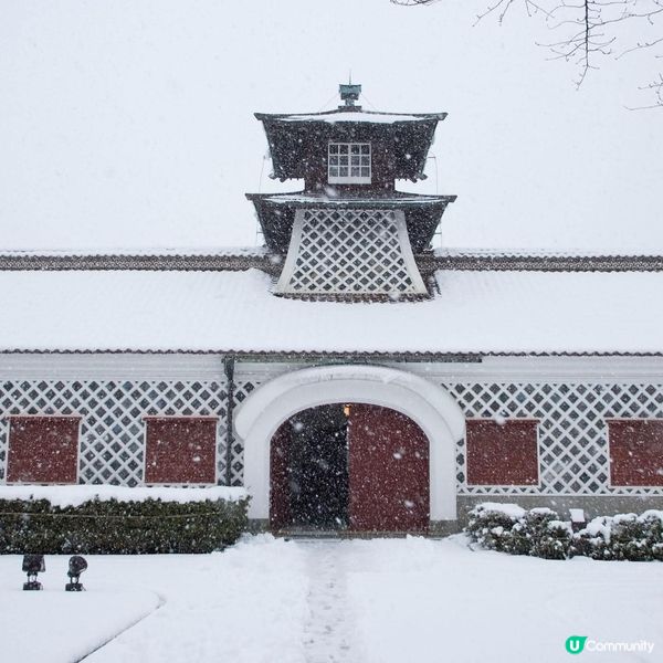 舊新潟稅関廳～♡雪國之景