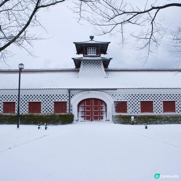 舊新潟稅関廳～♡雪國之景