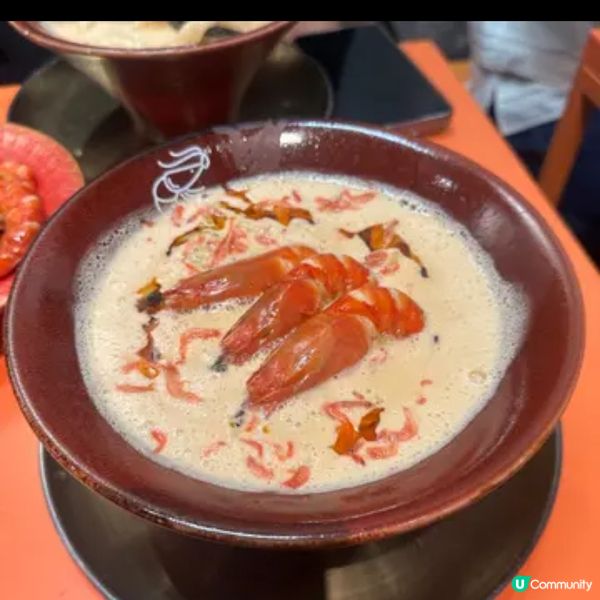 蝦湯拉麵藏「一筋」