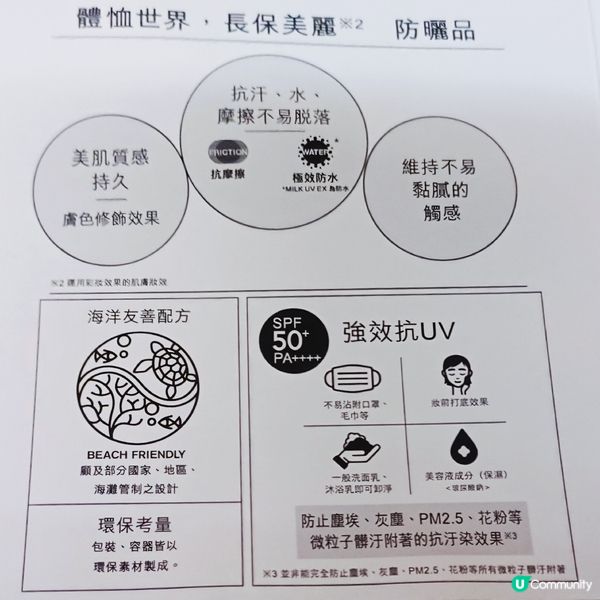 木質調偽素顏！✨ SPF50+++ 裸妝必備！