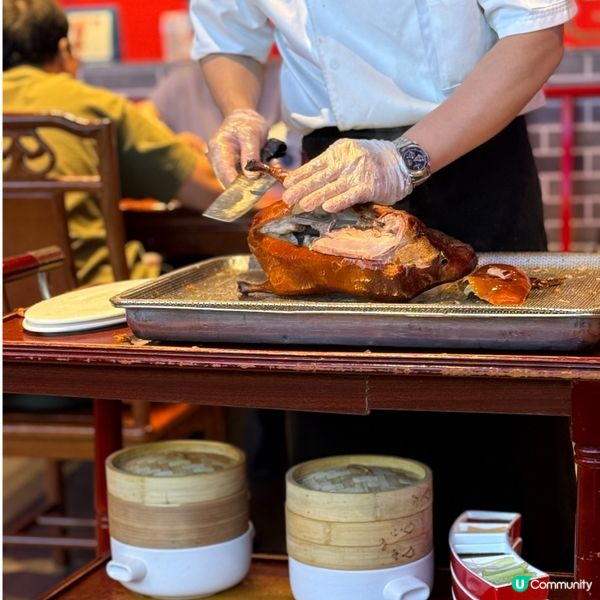 京味張片皮鴨🤤半隻都好正！