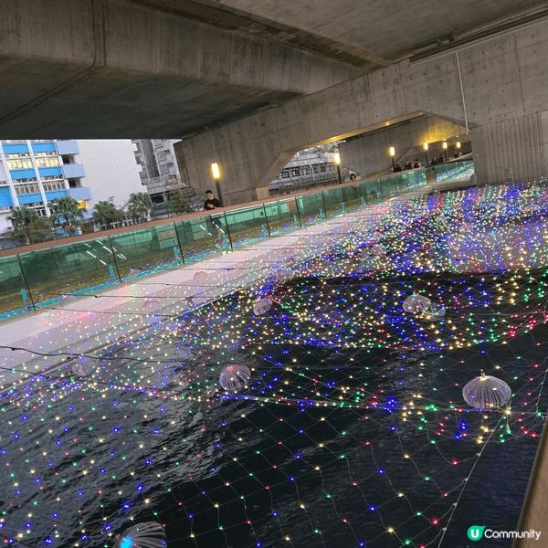 新開的北角東岸板道，可以踩玻璃，踏單車，玩攀石，練習健身器材...