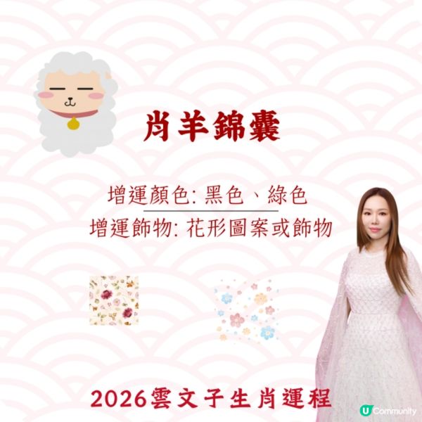 雲文子2026｜12生肖開運顏色/飾物攻略🌟教你4生肖犯太歲化解配飾❗