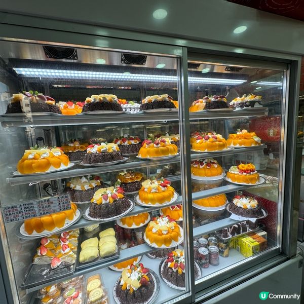 元朗名物！金蘋果芒果蛋糕🥭🥭🥭