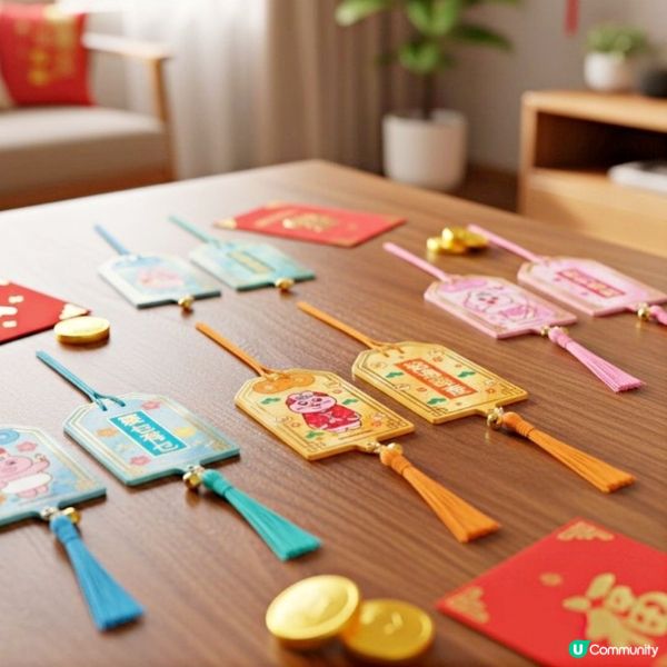 Opanchu底褲兔新年掛飾盲盒！🐰