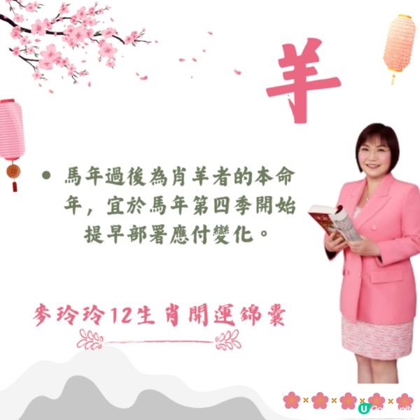 麥玲玲12生肖開運錦囊2026🐎健康/事業/置業/旅遊/裝修貼士一篇整理🌟