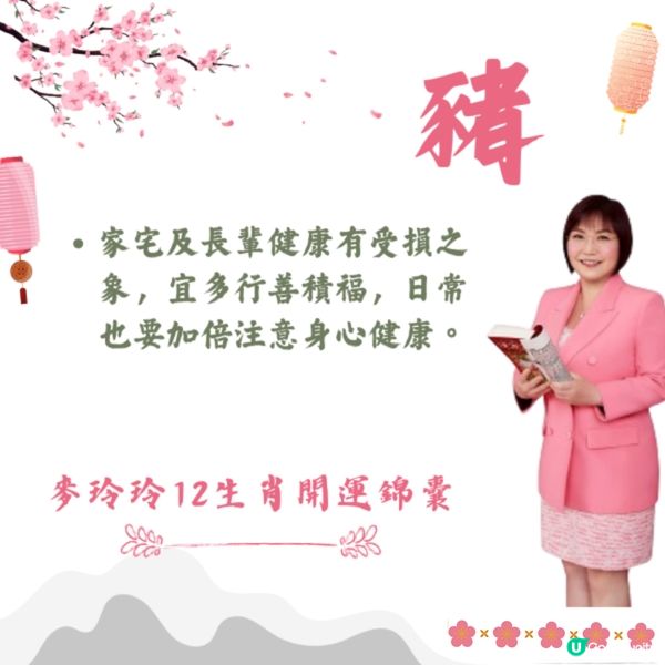 麥玲玲12生肖開運錦囊2026🐎健康/事業/置業/旅遊/裝修貼士一篇整理🌟