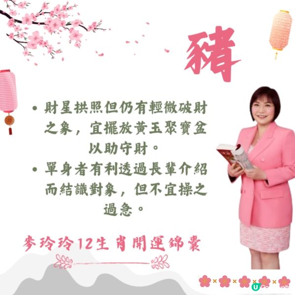 麥玲玲12生肖開運錦囊2026🐎健康/事業/置業/旅遊/裝修貼士一篇整理🌟