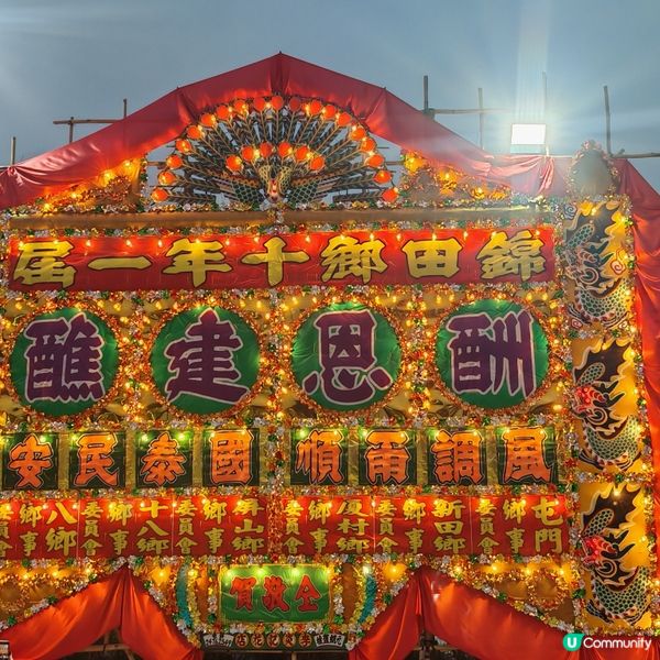 十年一度錦田鄉酬恩建醮
