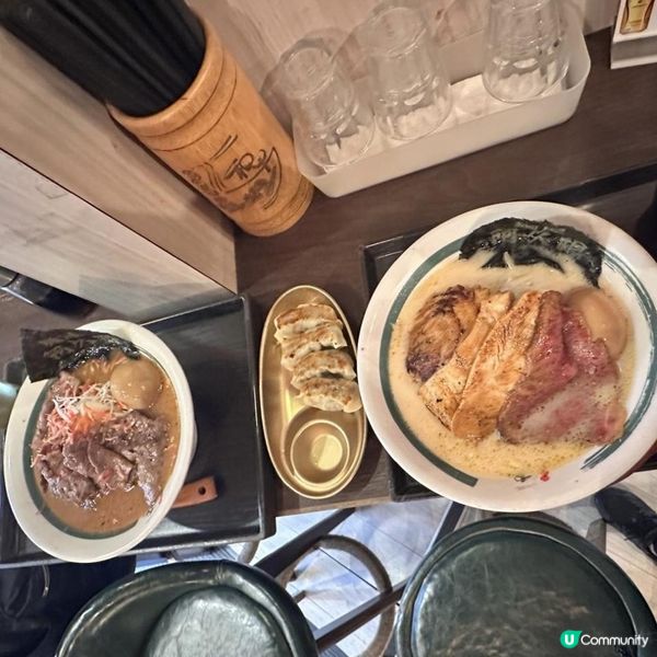 好似置身日本屋台😍必食🫶🏻招牌三色拉麵