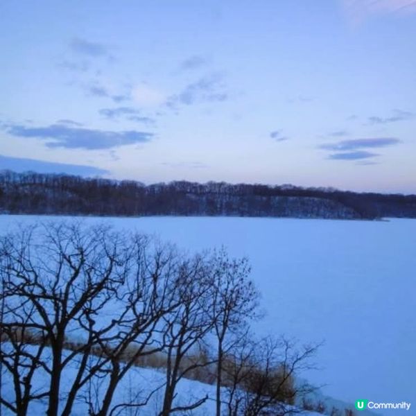 冬日網走湖 ！ 冰上釣魚 雪中美景