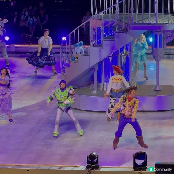 冰上迪士尼魔法✨奇幻冰世界！🤩