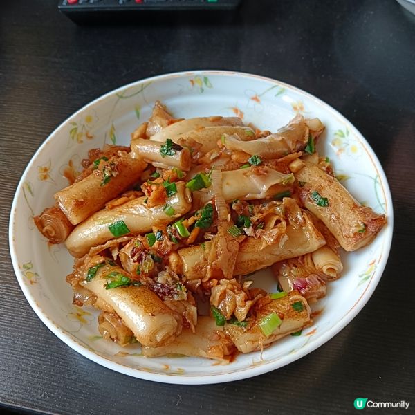 辣菜脯豉油王腸粉