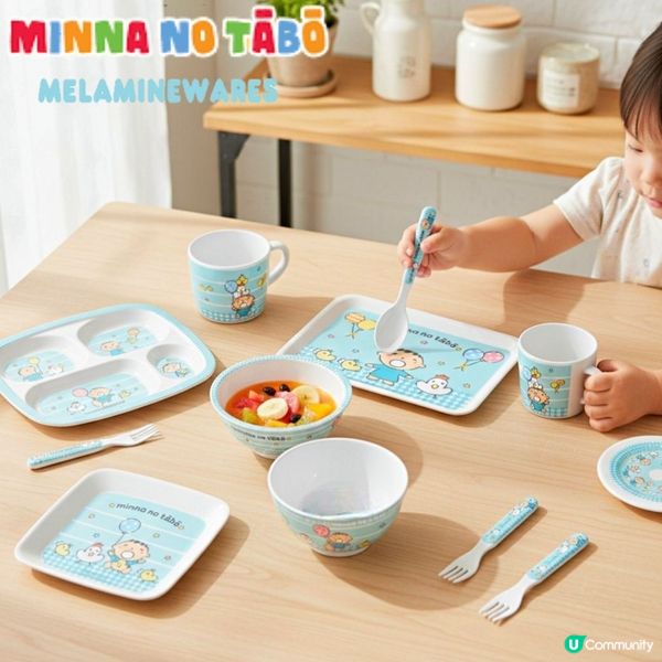 大口仔兒童餐具登場啦！🍽️✨