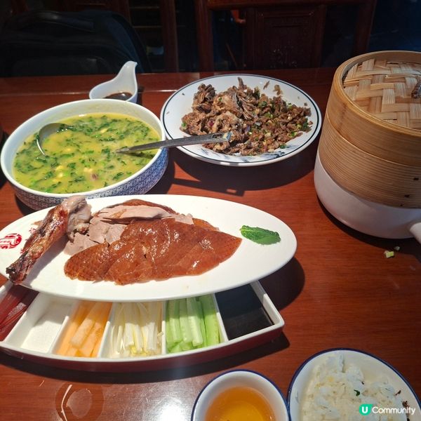 情人節北上😍京味張烤鴨二人餐夠晒滿足🦆😋