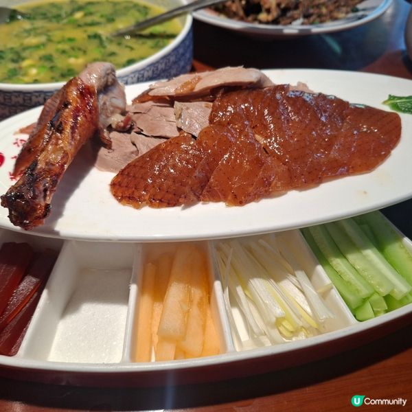 情人節北上😍京味張烤鴨二人餐夠晒滿足🦆😋