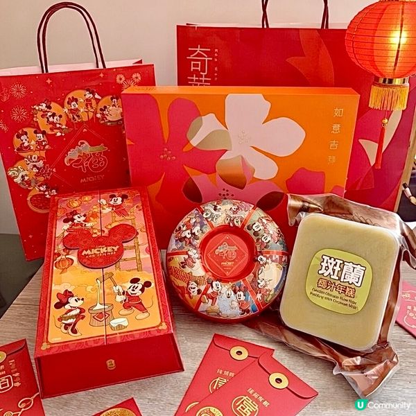 農曆新年就到啦🧧奇華餅家今年推出嘅迪士尼米奇與好友系列真係好...