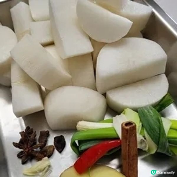 白蘿蔔燉豬五花

